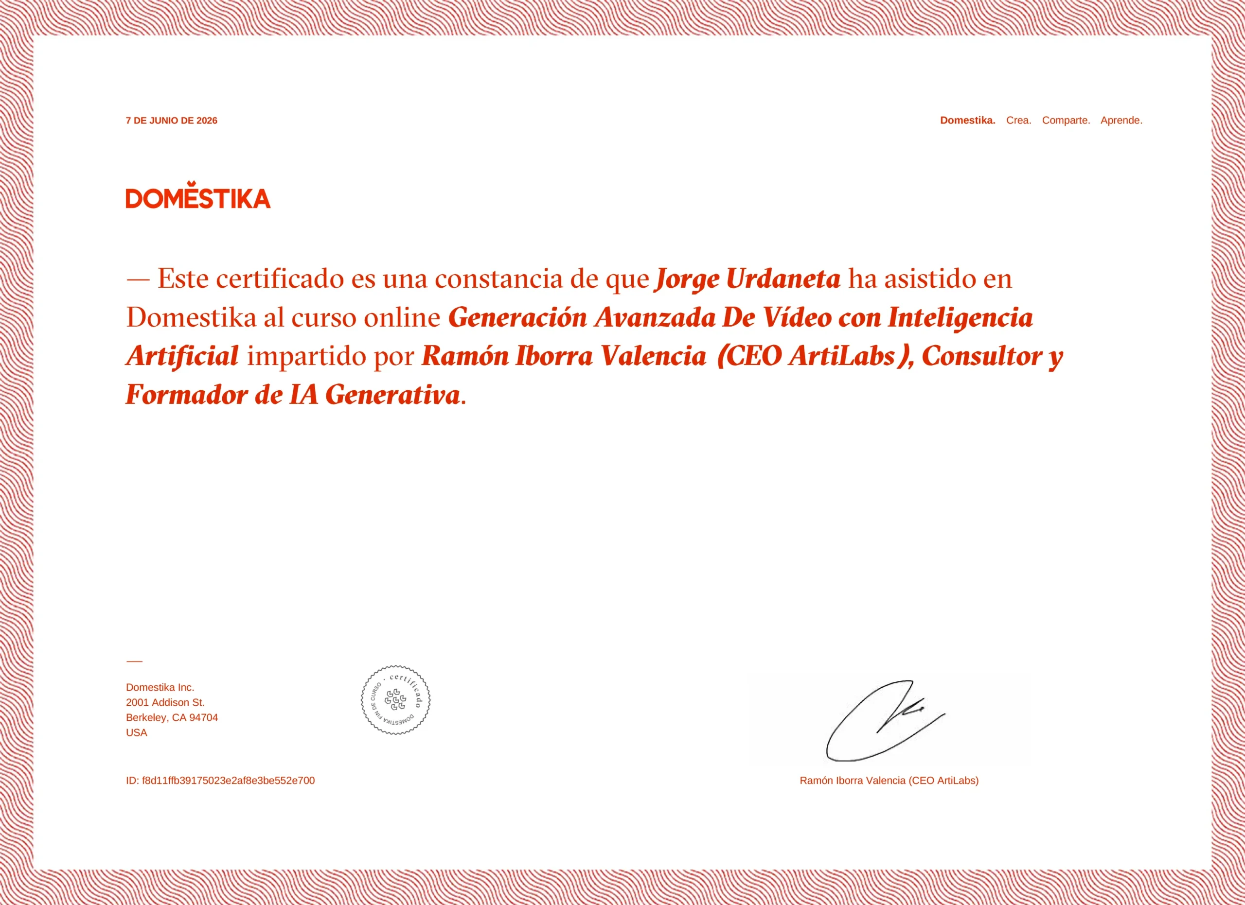 Generación Avanzada De Vídeo con Inteligencia Artificial