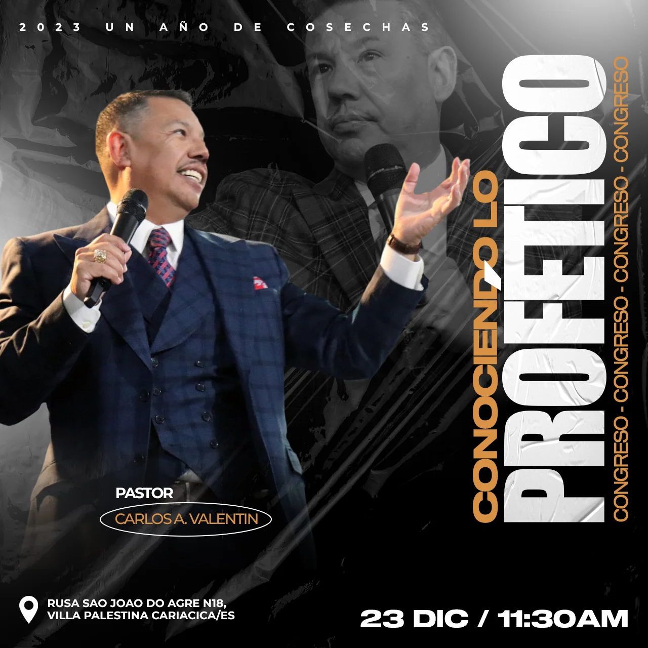 Flyer Conociendo lo Profético