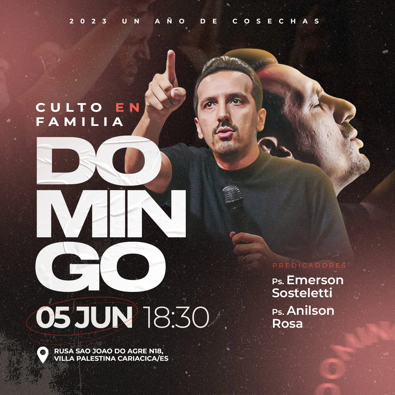 Flyer Culto Domingo 05