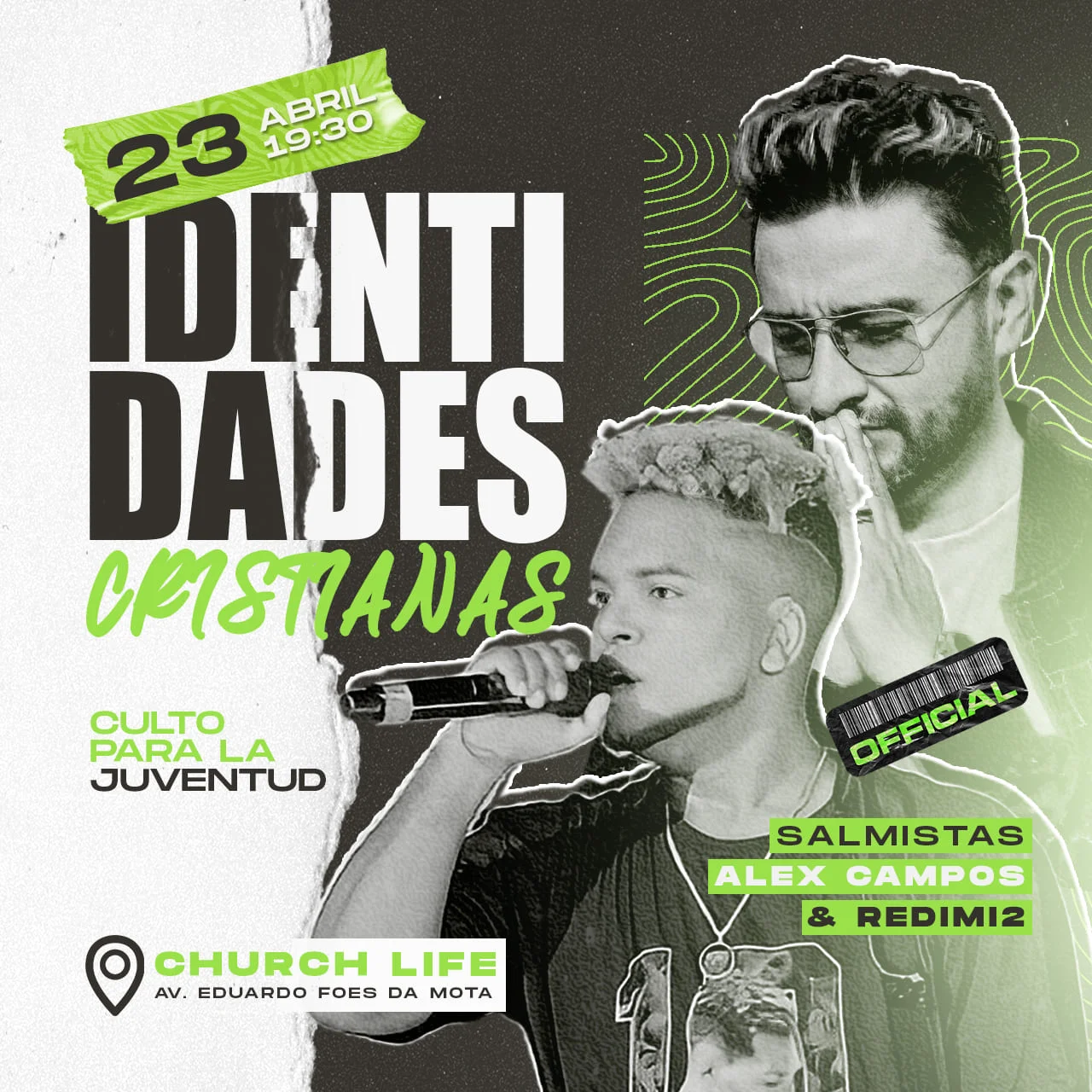 Flyer Identidades Cristianas