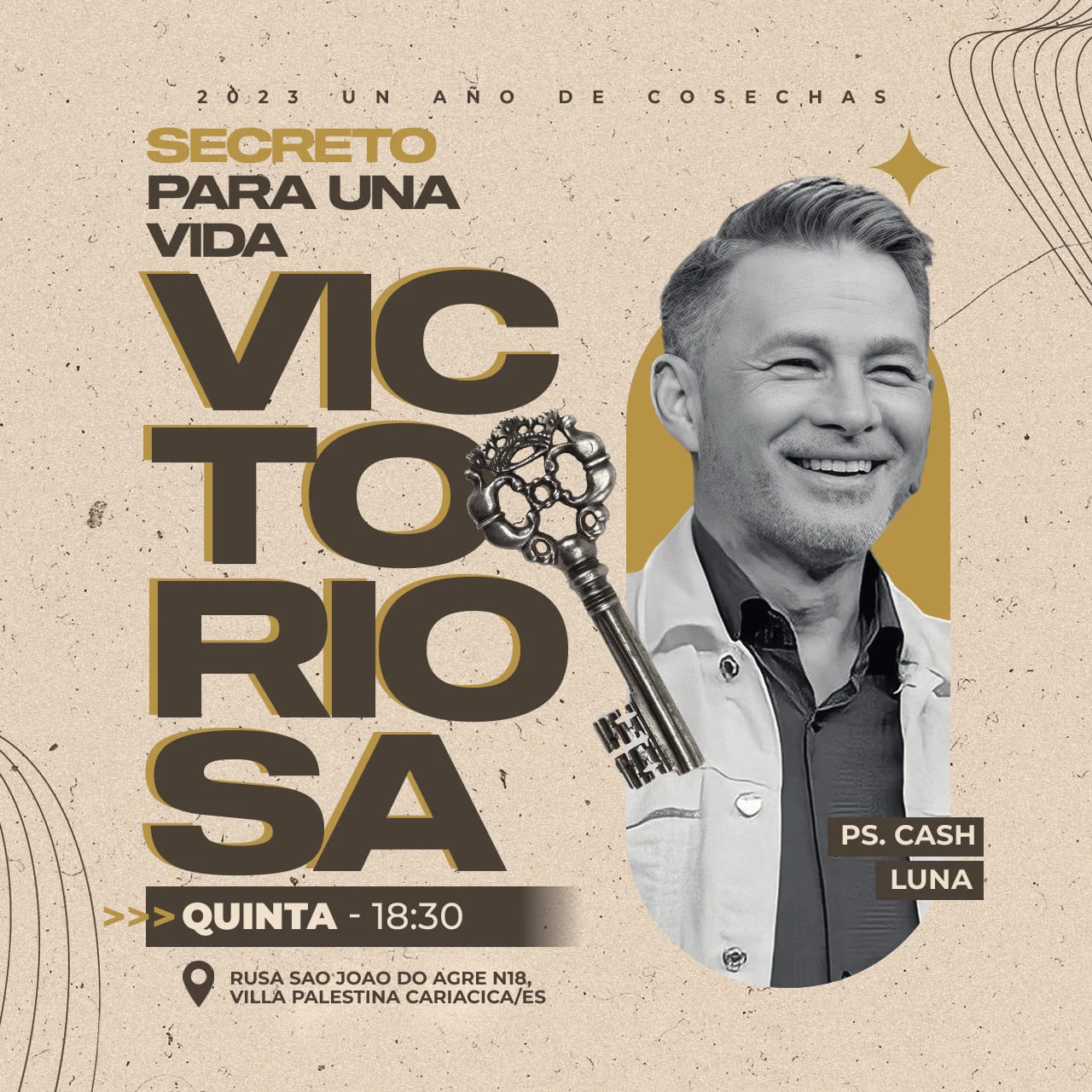 Flyer Secretos para una Vida