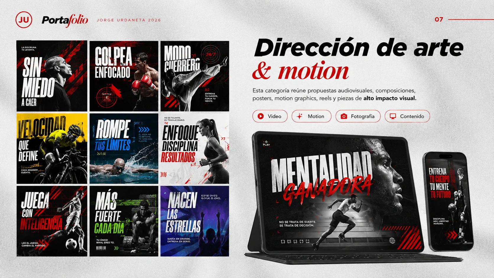 Dirección de arte y motion