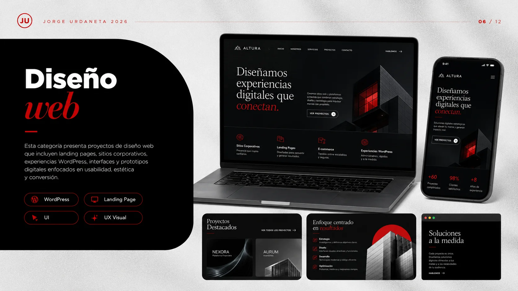 Diseño web y experiencias digitales